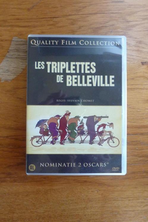 Les Triplettes De Belleville, Cd's en Dvd's, Dvd's | Filmhuis, Frankrijk, Alle leeftijden, Ophalen of Verzenden