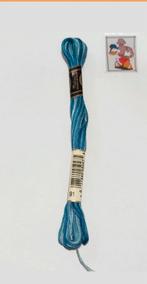 DMC mouline, blauw 91, Hobby en Vrije tijd, Borduren en Borduurmachines, Ophalen of Verzenden, Zo goed als nieuw, Avenue de Suisse B.P. 40189 
68314 ILLZACH
FRANCE