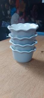 Rudolph's Bakery grijze schaaltjes - 4 stuks, Ophalen of Verzenden, Gebruikt