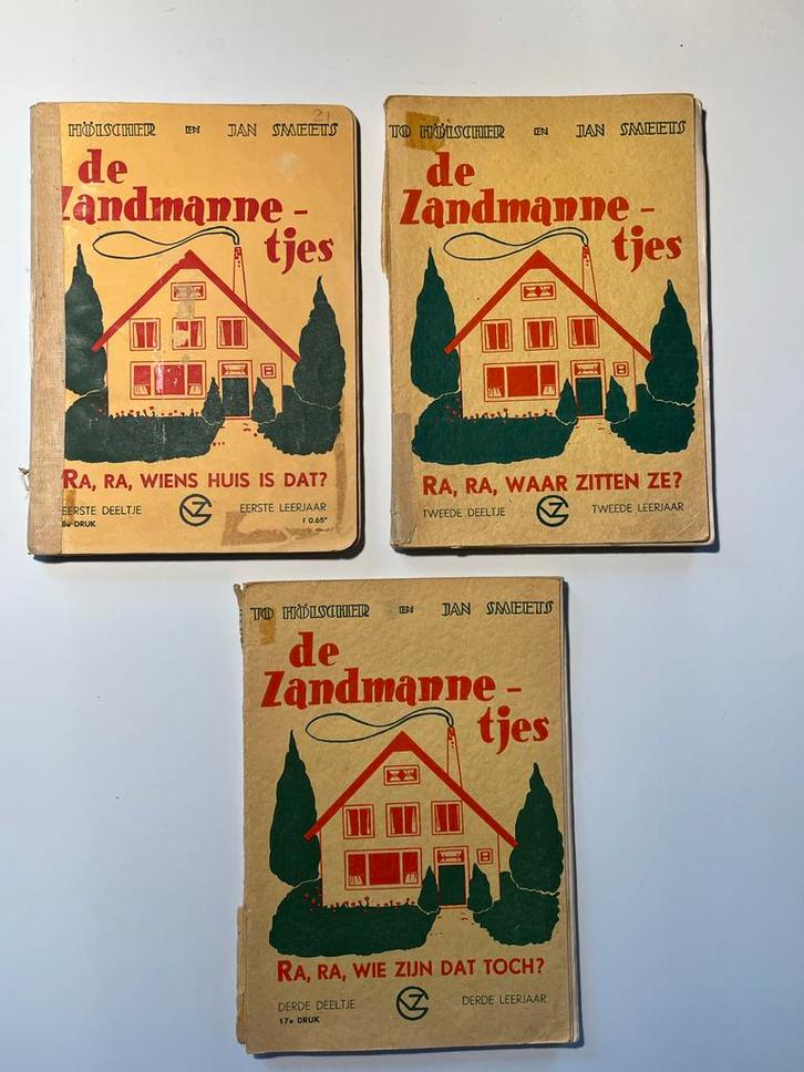De Zandmannetjes 1 tm 3 - Hölscher/Smeets, Boeken, Kinderboeken | Jeugd | onder 10 jaar, Gelezen, Fictie algemeen, Ophalen of Verzenden
