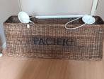 riviera maison rattan lamp, Huis en Inrichting, Lampen | Hanglampen, Ophalen, Gebruikt, Overige materialen, Riviera maison