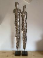Metalen Beelden Man & Vrouw - 90cm, Ophalen