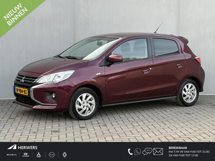 Mitsubishi Space Star 1.2 Intense Automaat / Apple Carplay &, Auto's, Mitsubishi, Bedrijf, Te koop, Space Star, ABS, Achteruitrijcamera