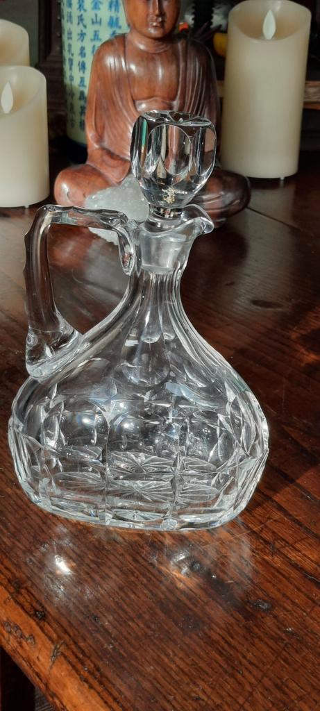 Antieke karaf. Kristal. Klokgaaf. Karafje, Antiek en Kunst, Antiek | Glas en Kristal, Ophalen of Verzenden