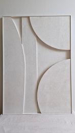 Abstracte 3D Wanddecoratie - Modern Kunstwerk, Ophalen of Verzenden, Nieuw