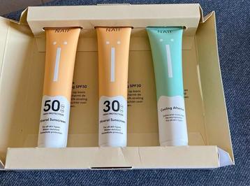 Naïf Zonnebrand Set SPF30 & SPF50 + Aftersun beschikbaar voor biedingen