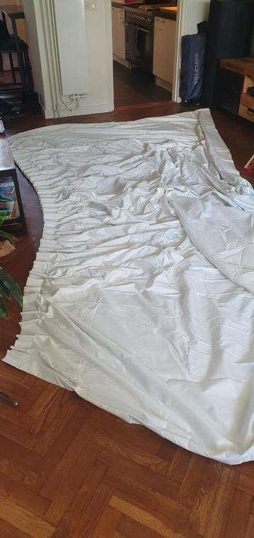 Witte gordijnen, verduisterend, 300x250cm (2 stuks) beschikbaar voor biedingen