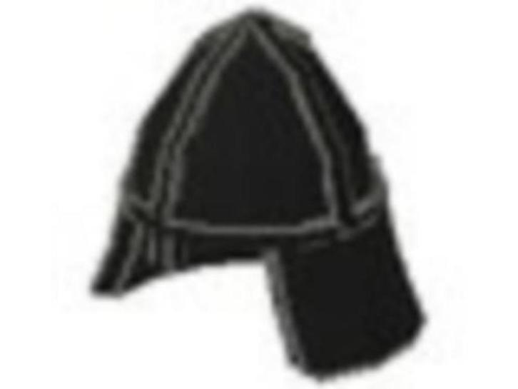 Lego Castle Helmen 2x Soldaat Helm Zwart 3844, Kinderen en Baby's, Speelgoed | Duplo en Lego, Zo goed als nieuw, Lego, Losse stenen