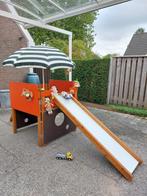 speelhuisje met glijbaan en trap,  inklapbaar, Ophalen, Gebruikt, Glijbaan