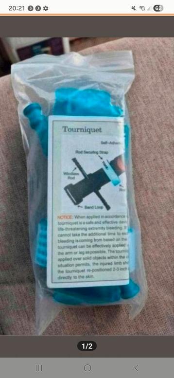 Tourniquet. Nieuw. Meerdere aanwezig  beschikbaar voor biedingen