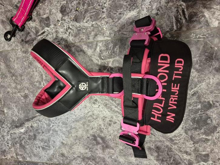 Bad guys dog wear tuig met hulphond cape, Dieren en Toebehoren, Honden-accessoires, Zo goed als nieuw, Verzenden