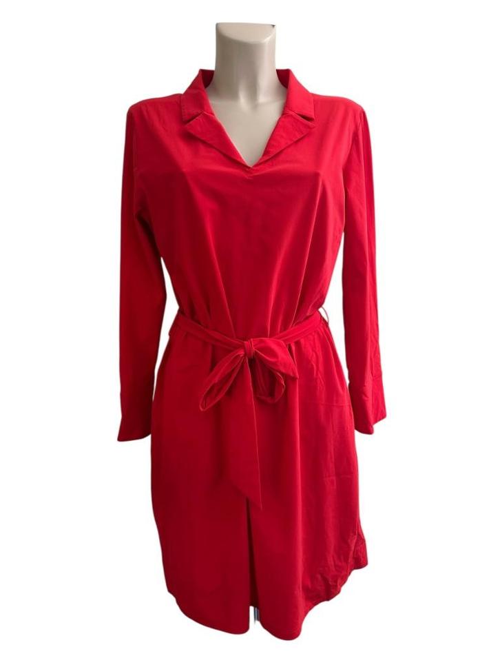 Studio Anneloes jurk XL, Kleding | Dames, Jurken, Zo goed als nieuw, Maat 46/48 (XL) of groter, Rood, Onder de knie, Ophalen of Verzenden