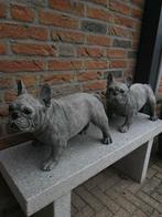 Nieuwe Betonnen Franse Bulldog, Tuin en Terras, Ophalen, Nieuw, Beton, Dierenbeeld