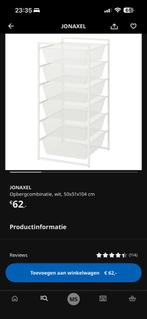 2 IKEA rekjes, Ophalen, Gebruikt