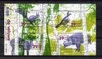 gestempeld velletje: jaar 2004: de veluwe, Postzegels en Munten, Postzegels | Nederland, Ophalen of Verzenden, Na 1940, Gestempeld