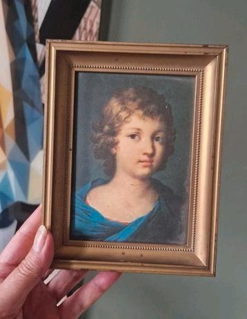 Vintage Frans lijstje beschikbaar voor biedingen