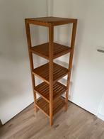 Houten Badkamer Rek - 5 Planken, Ophalen, Gebruikt