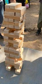 XXL-versie van Jenga - te huur, Ophalen