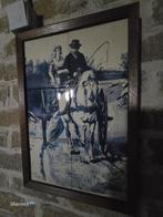 Schilderij paard, Ophalen of Verzenden, Gebruikt, Schilderij, Minder dan 50 cm