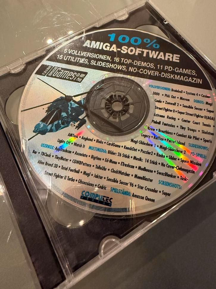 Amiga CD-ROM - 100% Amiga Software - Klassieker!, Computers en Software, Vintage Computers, Ophalen of Verzenden