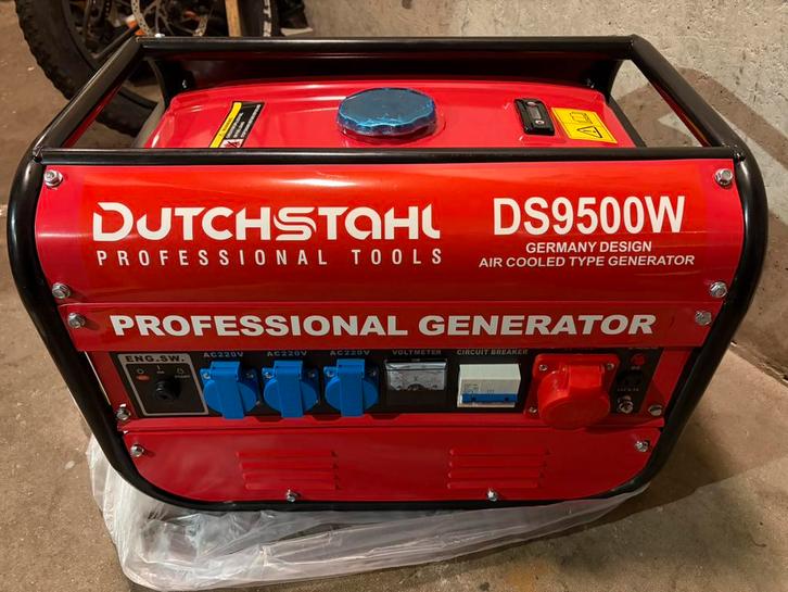 Stille Dutchstahl Generator – 3.0 kW – Nieuw!, Doe-het-zelf en Verbouw, Aggregaten, Nieuw, Benzine, Minder dan 5 kVA, Ophalen