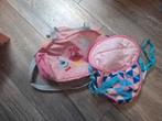 Luiertas babyborn en een draagzak, Kinderen en Baby's, Speelgoed | Poppen, Ophalen of Verzenden, Gebruikt, Babypop