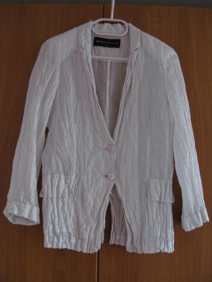Expresso Blazer maat 38., Kleding | Dames, Jasjes, Kostuums en Pakken, Zo goed als nieuw, Maat 38/40 (M), Wit, Ophalen