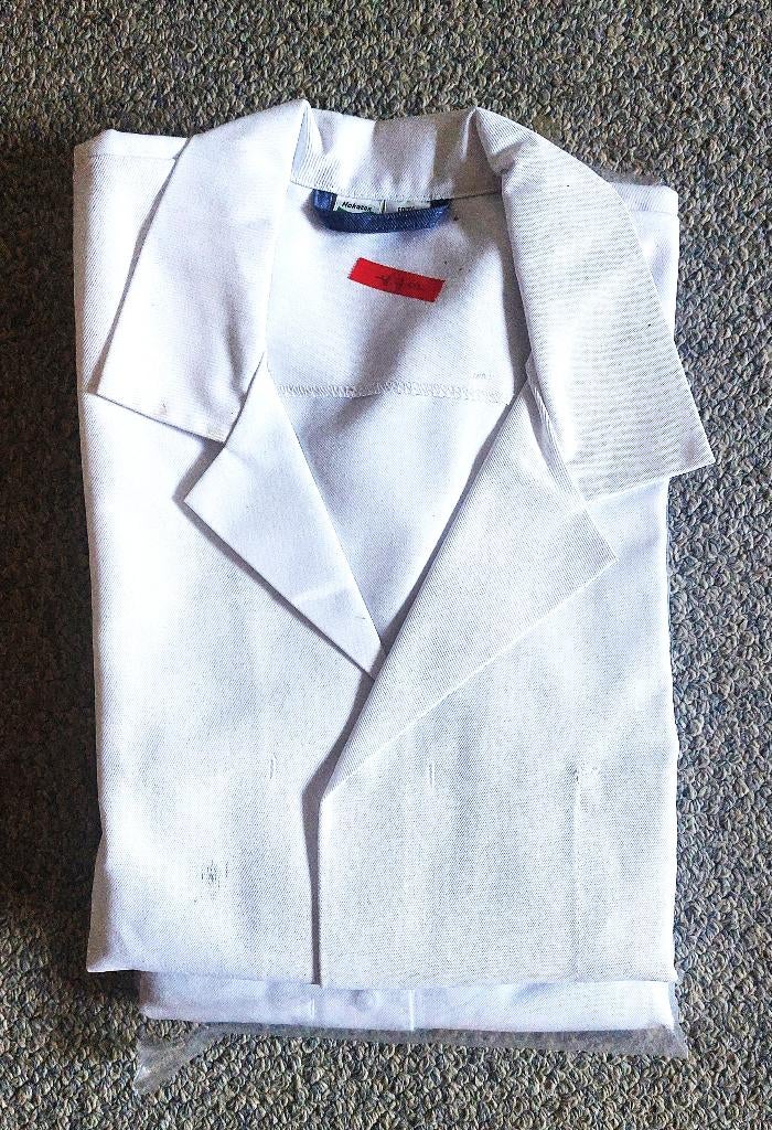 doktersjas, Verzenden, Zo goed als nieuw, Maat 46/48 (XL) of groter, Zwart