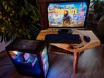 Complete gaming PC met nieuwe case, inclusief monitor, Ophalen, Gaming PC, AMD Ryzen 5, Zo goed als nieuw
