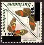 Suriname 903/4 postfris Vlinders 1996, Postzegels en Munten, Postzegels | Suriname, Ophalen of Verzenden, Postfris