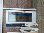 Hardhouten achterdeur, Doe-het-zelf en Verbouw, Deuren en Horren, Ophalen, Gebruikt, Buitendeur, 200 tot 215 cm