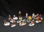 Kerstdorp figuren set, Diversen, Kerst, Verzenden, Zo goed als nieuw