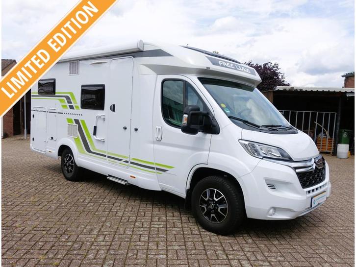 Hobby V65 GE Free Living, Caravans en Kamperen, Campers, Bedrijf, tot en met 3, Half-integraal, Hobby, Overige merken, Diesel