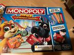 Monopoly junior, Hobby en Vrije tijd, Gezelschapsspellen | Bordspellen, Drie of vier spelers, Ophalen of Verzenden, Gebruikt, Hasbro.