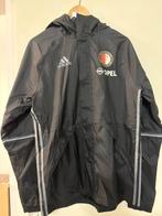 Feyenoord regenjas, Zwart, Ophalen of Verzenden, Zo goed als nieuw, Voetbal