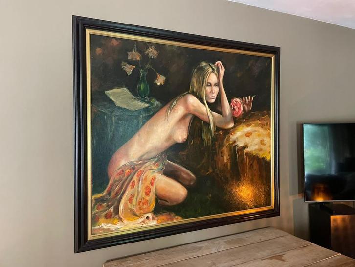 Schilderij Berry de Bruijn, Antiek en Kunst, Kunst | Schilderijen | Klassiek, Ophalen