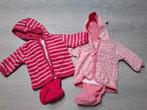 Fleece pakjes meisje, Kinderen en Baby's, Babykleding | Maat 56, Ophalen of Verzenden, Zo goed als nieuw, Meisje, Pakje