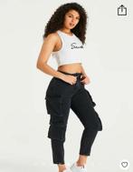 SikSilk cargo jeans spijkerbroek zwart L 40 nieuw, Kleding | Dames, Spijkerbroeken en Jeans, Nieuw, W30 - W32 (confectie 38/40)