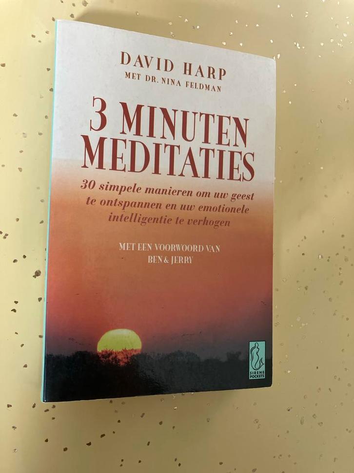 3 Minuten Meditaties - David Harp, Boeken, Esoterie en Spiritualiteit, Zo goed als nieuw, Achtergrond en Informatie, Meditatie of Yoga