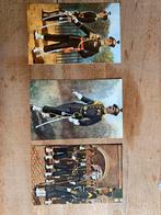 Drie ongelopen ansichtkaarten 1949 Garderegiment Jagers., Verzenden, 1940 tot 1960