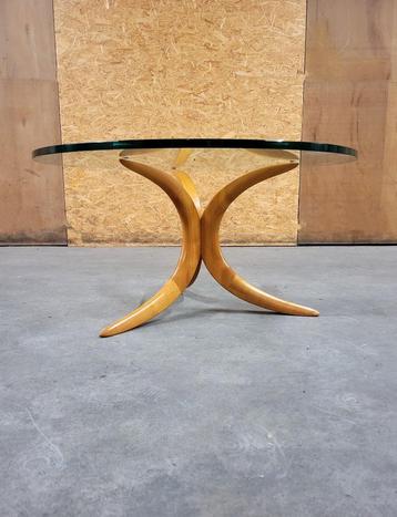 Vintage design salontafel van Alma Möbel 1960 beschikbaar voor biedingen