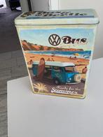 Volkswagen Bus T2 en Vw kever cabriolet op 1 blik zeer mooi, Verzamelen, Blikken, Ophalen, Zo goed als nieuw, Overige
