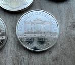 Philharmonikers 1,5 euro Zilveren Oz munten., Ophalen of Verzenden, Zilver