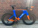 NRG Aerow TT/Tri racefiets maat L zgan, Carbon, 49 tot 53 cm, Zo goed als nieuw, Meer dan 20 versnellingen