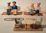 spoor 0 en 1: matrozen op repro marklin bankjes, Antiek en Kunst, Antiek | Speelgoed, Ophalen of Verzenden