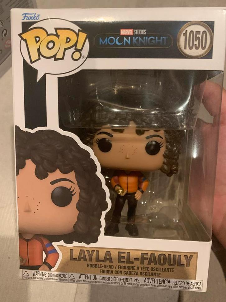 Funko Pop – Layla El-Faouly (#1075) – Moon Knight, Verzamelen, Poppetjes en Figuurtjes, Zo goed als nieuw, Ophalen