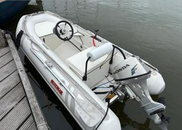 Suzamar Rib boot met 4 takt honda 6 pk polyester bodem izgs! beschikbaar voor biedingen