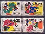 Nederlandse Antillen 551/4 postfris Kinderpostzegels 1977, Verzenden, Postfris