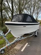 Lago Amore 540+15pk Suzuki+trailer!! Alles 2 jaar oud!, Ophalen, 10 tot 30 pk, Zo goed als nieuw, 3 tot 6 meter