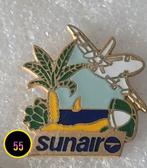 Pin Sunair, Verzamelen, Speldjes, Pins en Buttons, Verzenden, Gebruikt, Overige onderwerpen